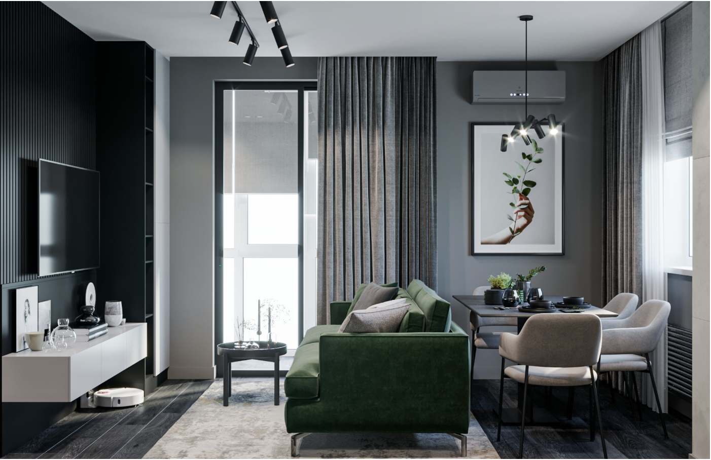 64м2 Площадь квартиры