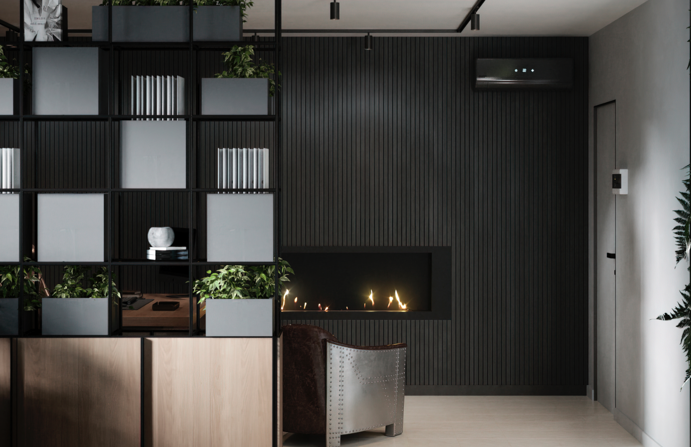 Зонирование кабинета 