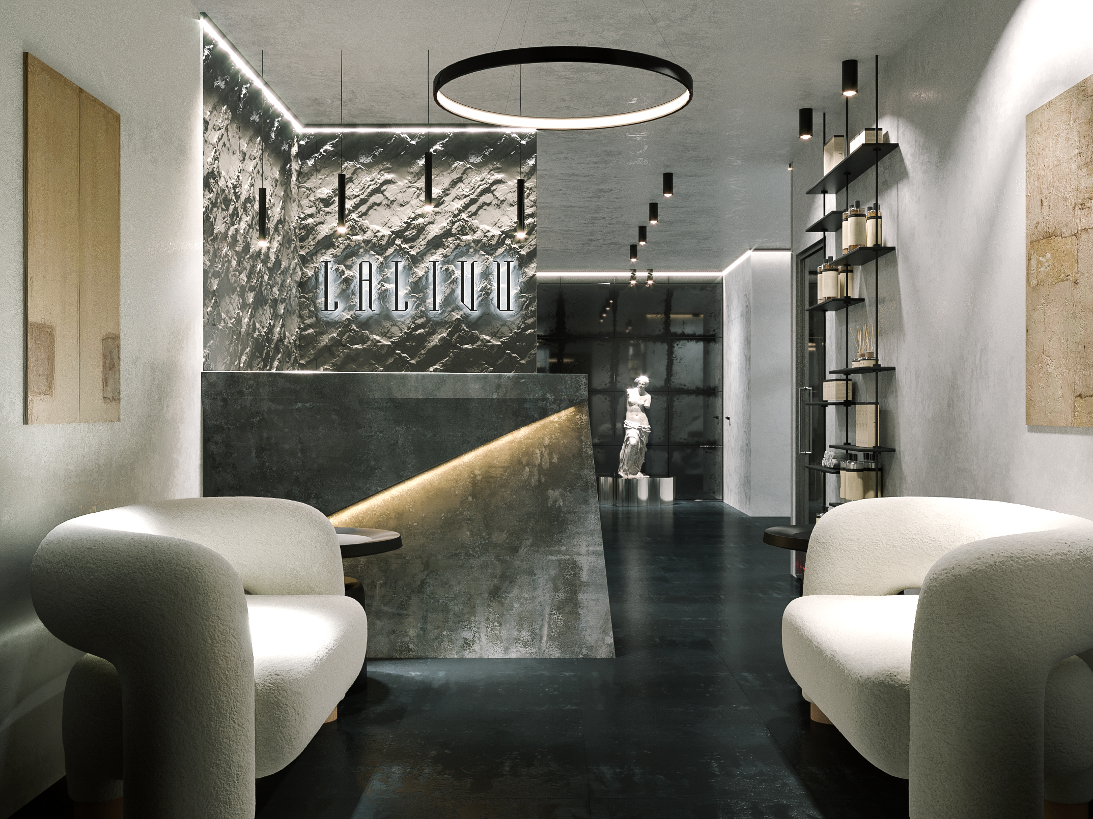 75 м2 Площадь салона