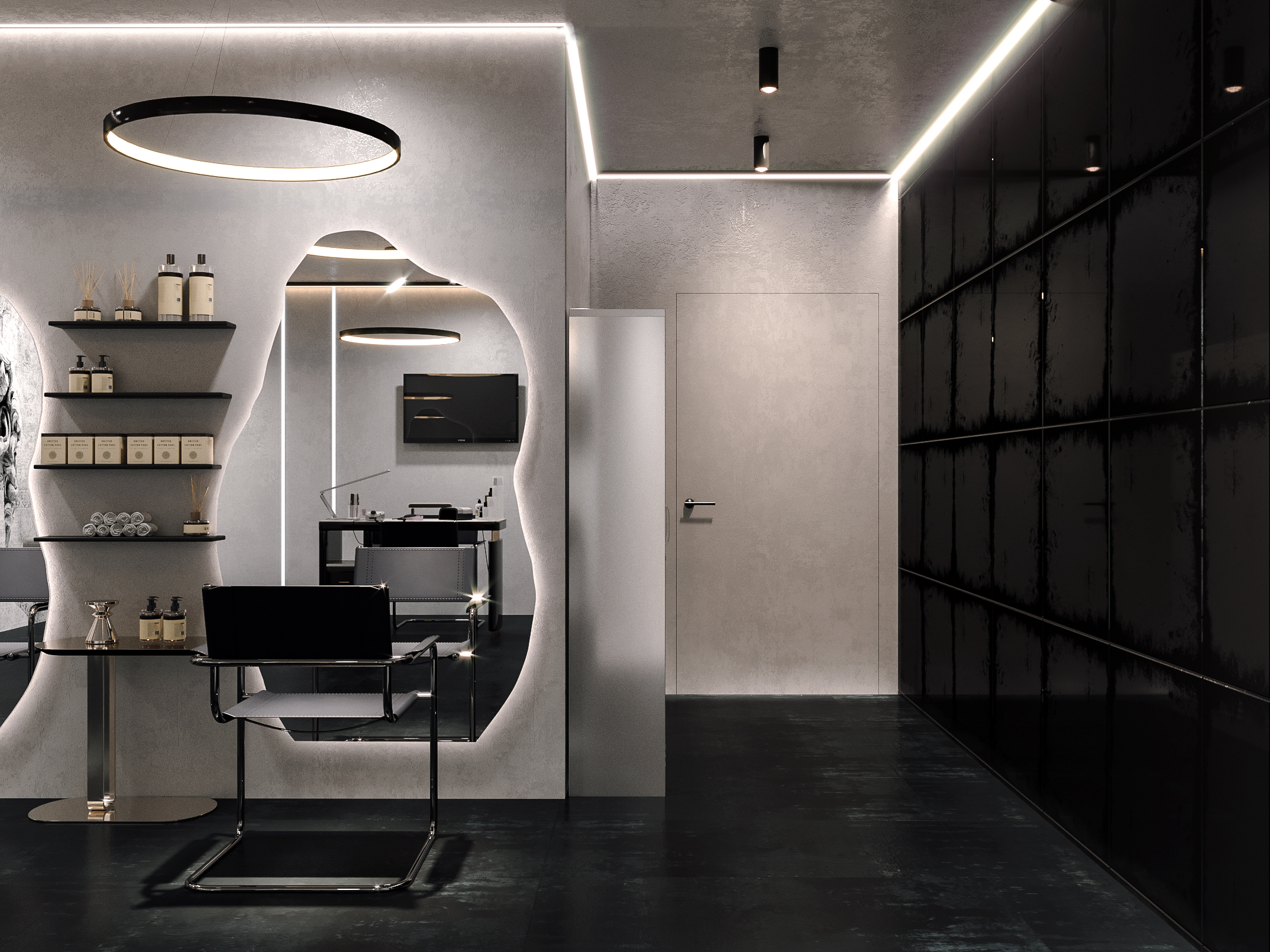 Зона парикмахеров 